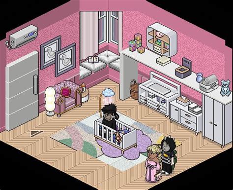 Quarto Infantil Por Fiona Yebin Habblet Habbo Habbo Pixel