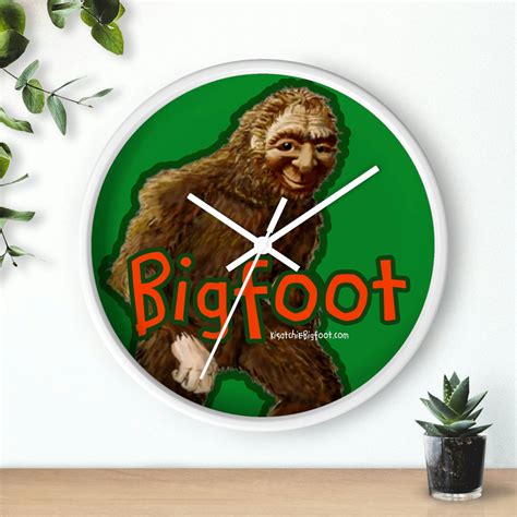 Bigfoot Wall Clocks Kisatchie Bigfoot