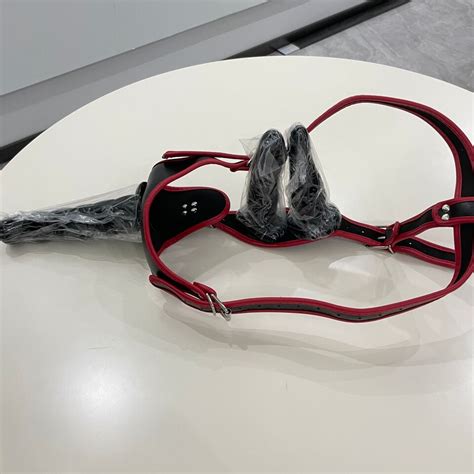 Strap On Dildo Double Ended Sex Toy For Couples With Harness Dong Women Lesbian EBay UK