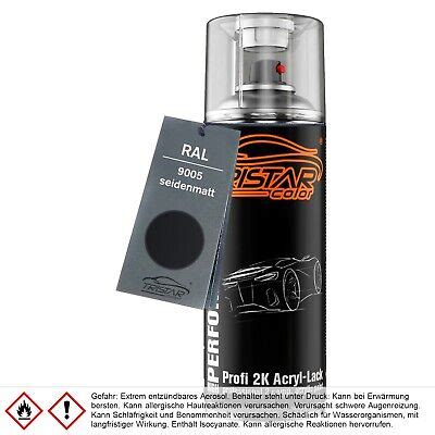 Ral Tiefschwarz Seidenmatt K Acryl Spraydose Spr Hdose Ml Ebay