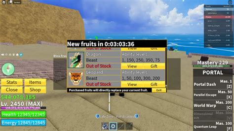 Tous Les Fruits Mythiques Dans Blox Fruits Roblox