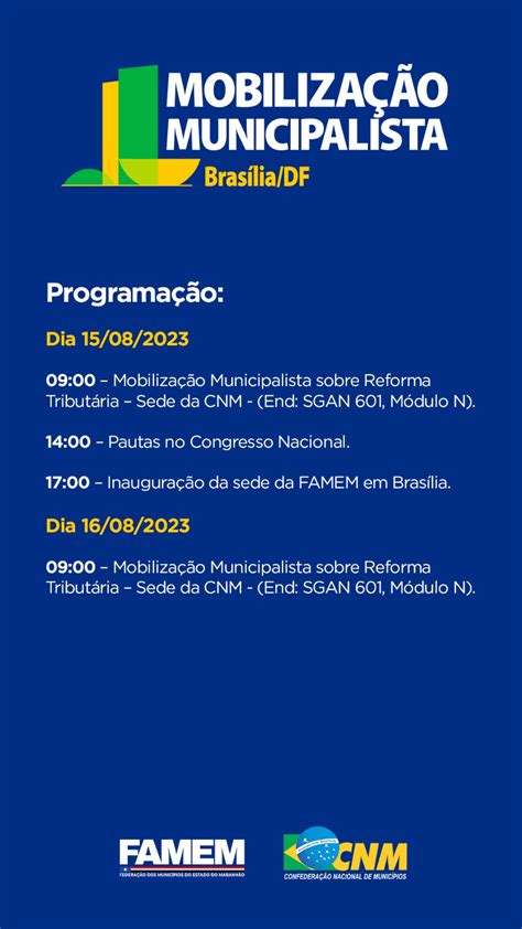 Famem reúne prefeitos em Brasília para discussão de pauta municipalista