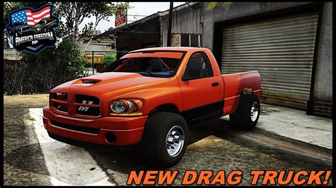 My New Rd Gen Cummins Ram Drag Truck Gta Roleplay America