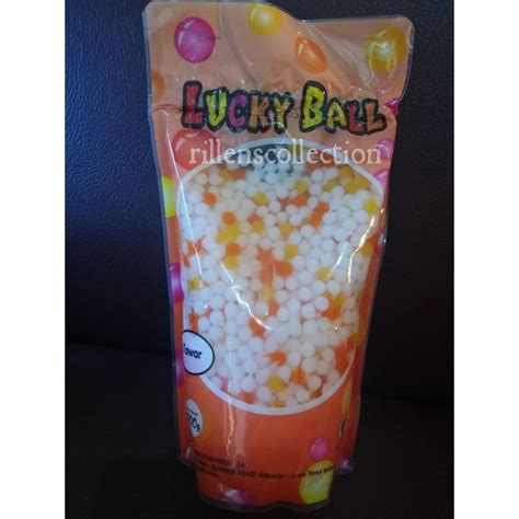 Jual Lucky Ball Jelly Tawar Jelly Bentuk Bulat 500 Gram Jelly