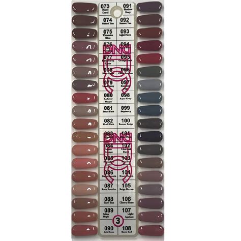 DND DC Color Swatch 3 073 108 Dnd Gel Nail Polish Dnd Gel Polish