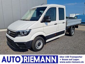 Volkswagen Crafter 35 TDI DoKa Klima 7 Sitze AHK Automatik Varebil Med