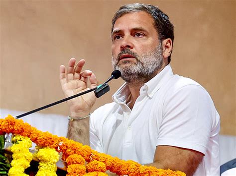 “his Passing Leaves A Profound Void” Rahul Gandhi Condoles Ramakrishna