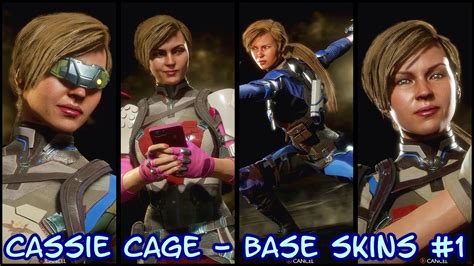 Cassie Cage Intros And Victories Base Skins 1 Mortal Kombat 11