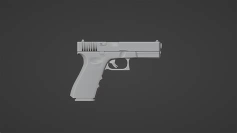 Stl File Glock 17 Pistol 🔫・3d Printable Design To Download・cults