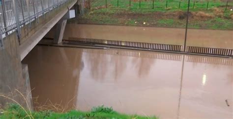 Fotos As Est La Ruta Inundada Por Lluvias En La Rm