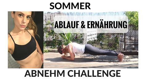 30 Tage Abnehm Challenge So Funktionierts Ablauf And ErnÄhrung Bodytransformation Youtube