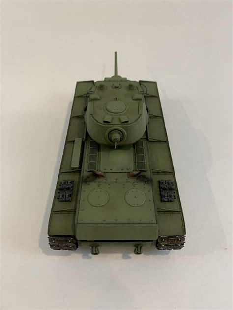 Trumpeter 1 35 KV 1 Model 1942 Lightweight Cast Turret IModeler