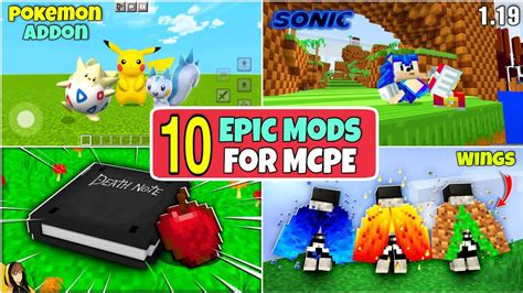 Top 10 Epic Mods For Minecraft Pocket Edition Best Minecraft Mods 1