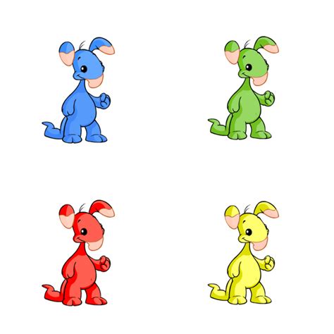 Day 3 of choosing each Neopets species default colour, yesterday's ...