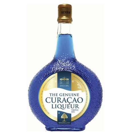 The Genuine Curacao Blue Liqueur Triple Sec 750ml Uptown Spirits