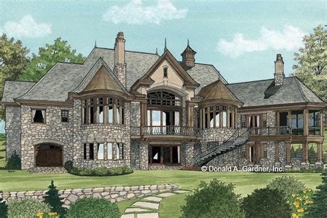 Luxury European House Plan With Bonus Room Above Garage Gdn