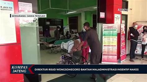 Direktur RSUD Wongsonegoro Bantah Maladministrasi Insentif Nakes