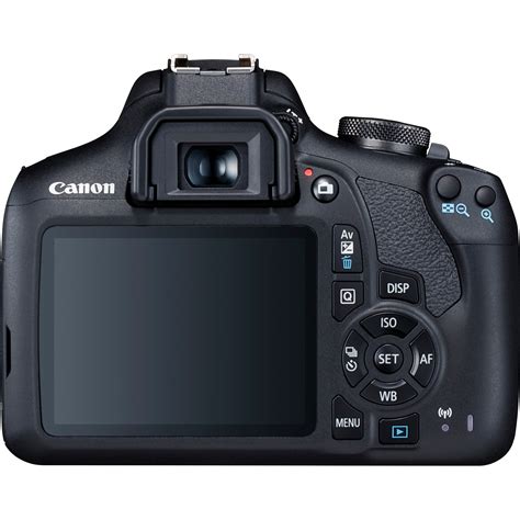 Canon EOS 2000D DSLR Fényképezőgép 18 55 IS 24 1 MP WIFI Fekete