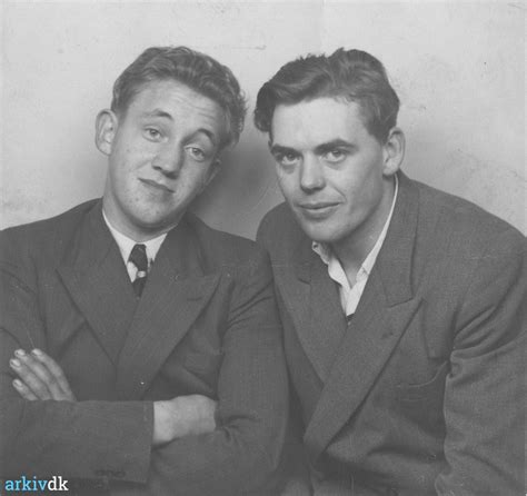 arkiv dk Henry Jensen og Erik Mogensen Harboøre ca 1950