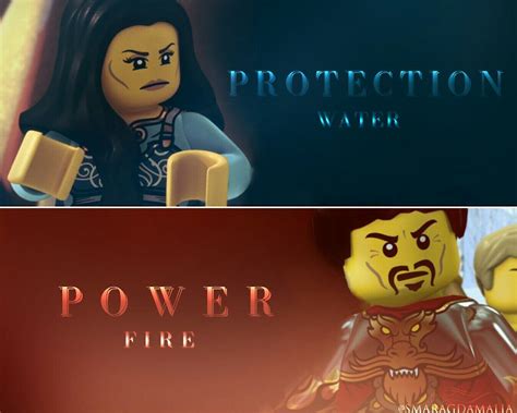 LEGO NINJAGO First Elemental Master Of Water And Fire Edit Made