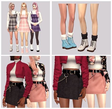 Sims 2 custom content clothes - pooepi