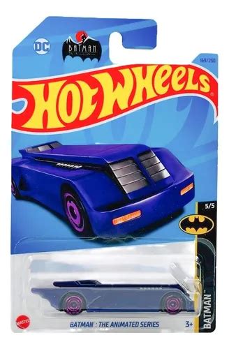 Hot Wheels Batman Animated Series Batimovil Color Dorado Violeta Mercadolibre