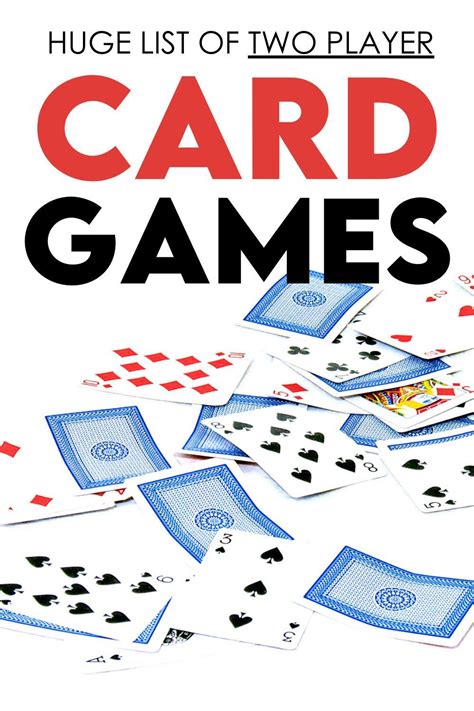 50 Best 2 Player Card Games 2022 | Fun card games, Family card games ...