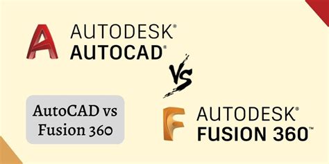 Autocad Vs Fusion 360 Know All Detailed Comparisons