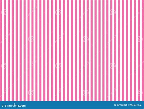 Striped Pattern With Vertical Line In Pink Stock Illustration