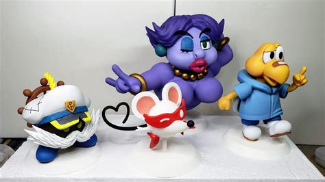 More custom Paper Mario figures: Admiral Bobbery, Ms. Mowz, Madame ...