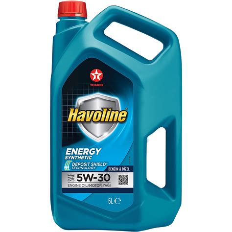 TEXACO HAVOLINE ENERGY 5W-30 5 Litre (2023 Üretim) Fiyatı