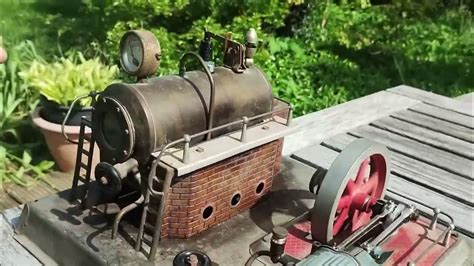 1950 Wilesco D20 Toy Steam Engine First Run In Years Youtube