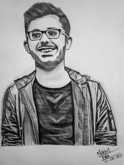 Do Pencil Sketch Of Your Portrait By Yo Nikhil Fiverr