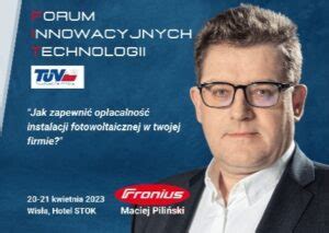 Prelekcja Fronius Polska Na Forum Innowacyjnych Technologii