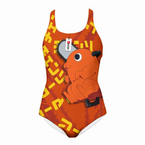 Chainsaw Man Pochita Swimsuit Custom Anime Swimwear Va1001 Gear Otaku