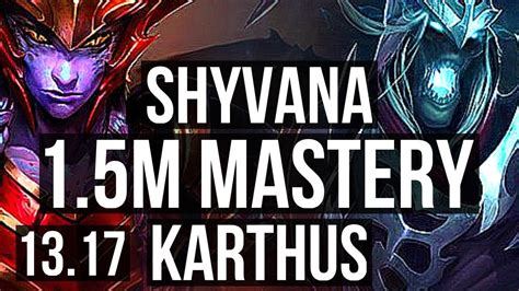 SHYVANA Vs KARTHUS JNG 8 2 15 1 5M Mastery 400 Games Dominating