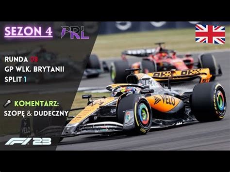 PRL F1 Sezon 𝟒 Split 𝟏 Runda 08 GP Wielkiej Brytanii YouTube