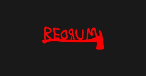 Redrum - The Shining - The Shining - T-Shirt | TeePublic