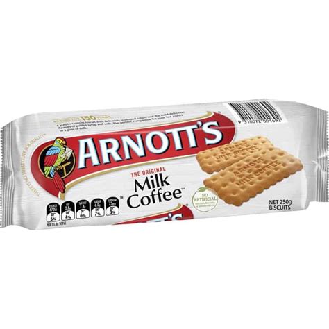 Buy Arnotts Milk Coffee 250g Online Worldwide Delivery Australian Food Shop