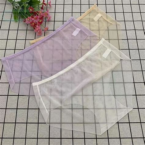 Transparent Mesh Sexy Underwear For Women Fully Transparent Seductive Hot Underwear Summer