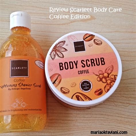 Review Scarlett Body Care Coffee Edition Shower Body Scrub Cerita