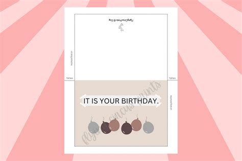 Digital the Office Birthday Card, Print at Home, 7x5 Digital Print ...