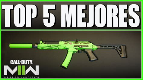 TOP 5 MEJORES ARMAS DE MULTIJUGADOR MW2 CLASE META ABSOLUTO YouTube