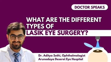 Different Types Of Lasik Eye Surgery Thip Media Youtube