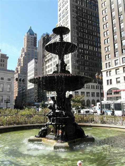 Cadman Plaza Fountain Cadman Plaza Brooklyn Flickr