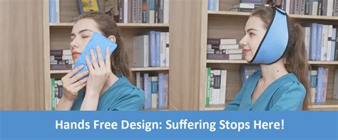 Comfpack Face Ice Pack For Jaw Hot Cold Therapy Gel Packs For Wisdom Teeth Tmj Chin Facial