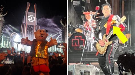 Rammstein en México Dr Simi llega al escenario y es tomado por la