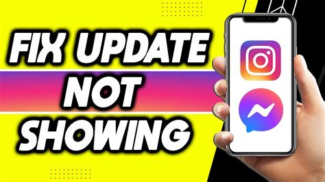 How To Fix Instagram Messenger Update Not Showing How To Update