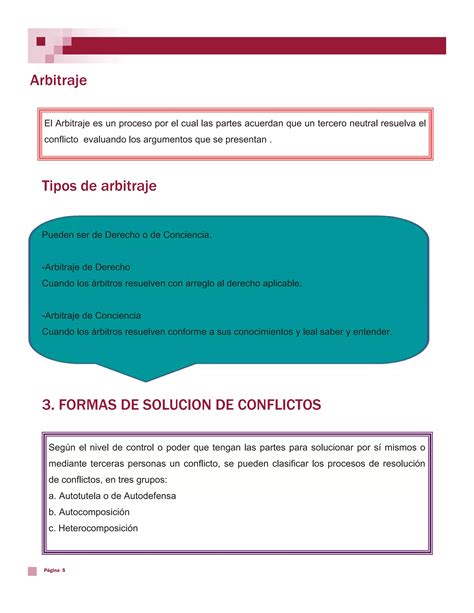 Mecanismos Alternativos De Resolucion De Conflictos Pdf