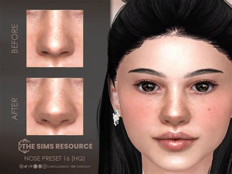 The Sims Resource Nose Preset 16 Hq